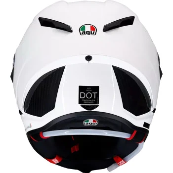 AGV Pista GP RR Mono Helmet White Medium 2118356018-042-M - Image 4