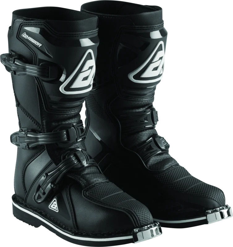 Answer AR1 Boot Black Youth Size - 6