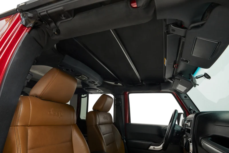 Bestop 07-18 Jeep Wrangler JK Sunrider For Hardtop (Premium Black Twill 2-Door Or 4-Door) - Image 7