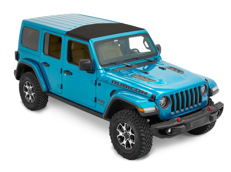 Bestop 20-26 Jeep Gladiator / 18-26 Wrangler JL Sunrider For Hardtop (Premium Black Twill) - Image 10