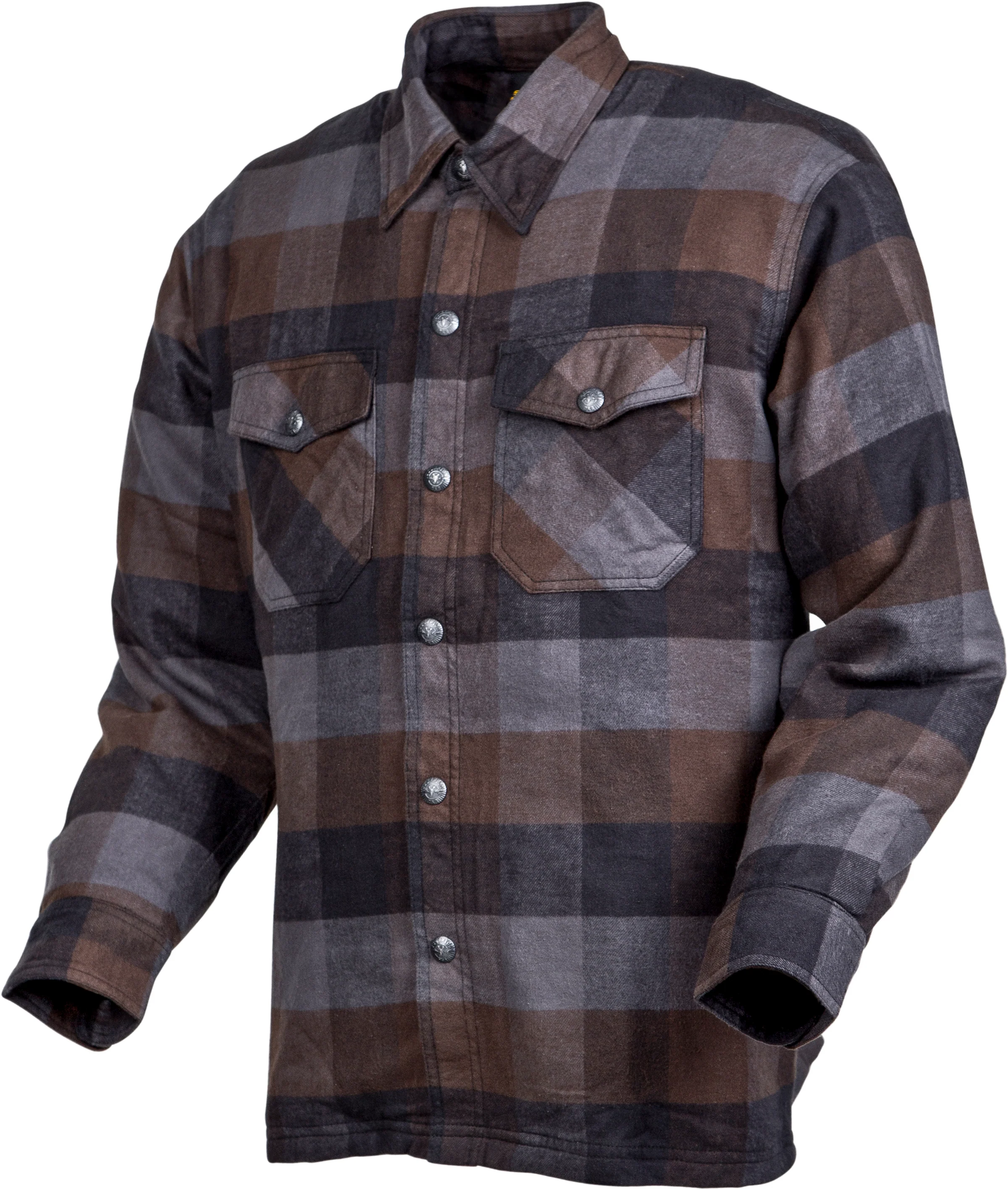 Covert Moto Flannel Black/Brown/Grey 5x