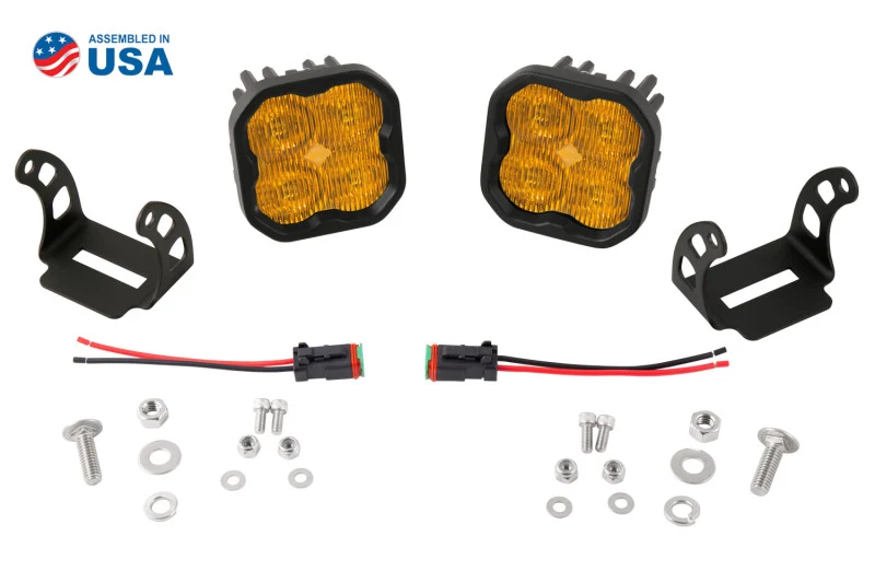 Diode Dynamics SS3 Max ABL - Yellow SAE Fog Standard (Pair) - Image 7