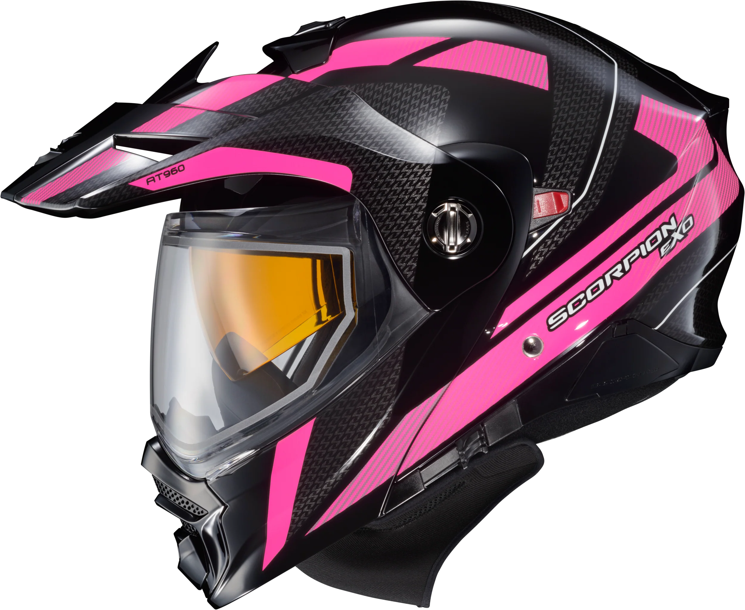 Exo-At960 Cold Weather Helmet Hicks Pink 3x (Dual Pane)