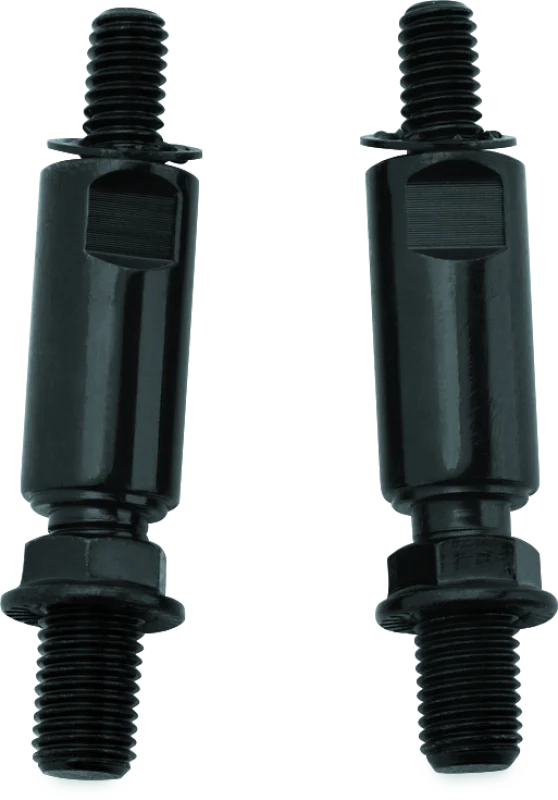 Kuryakyn Raised Mirror Mnt Adapters Gloss Black