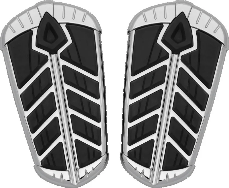 Kuryakyn Spear Floorboard Insert Passenger Indian Chrome