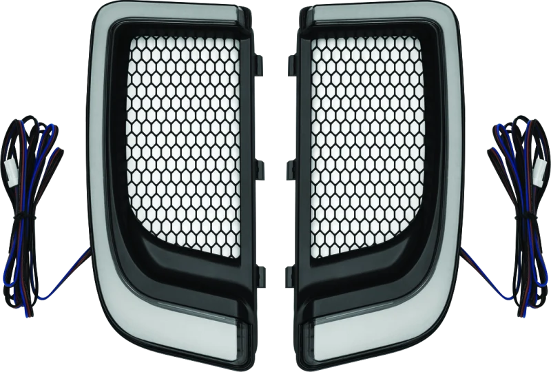 Kuryakyn Tracer Lower Fairing Grill Black