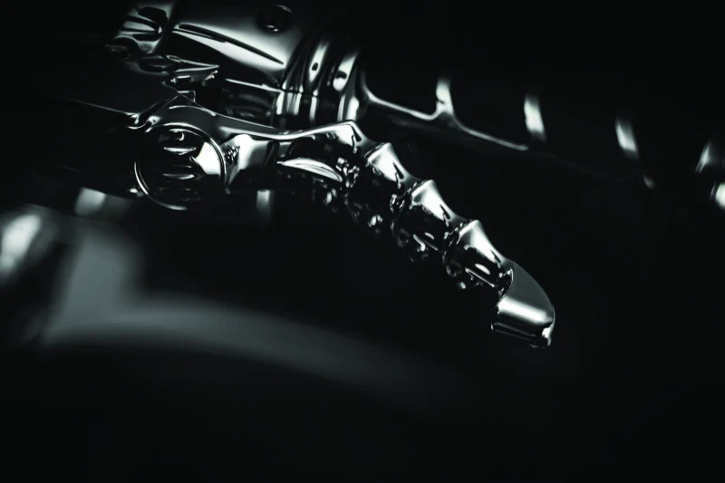 Kuryakyn Zombie Levers 08-13 Touring Cable Chrome - Image 2