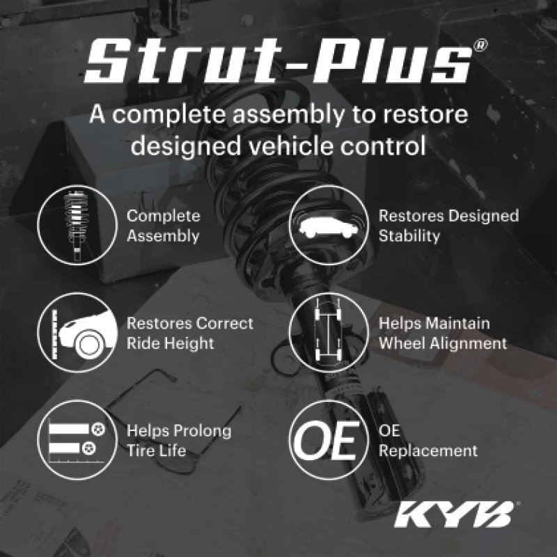 KYB 20-24 Mazda CX-30 Strut-Plus Assembly - Front Right - Image 2