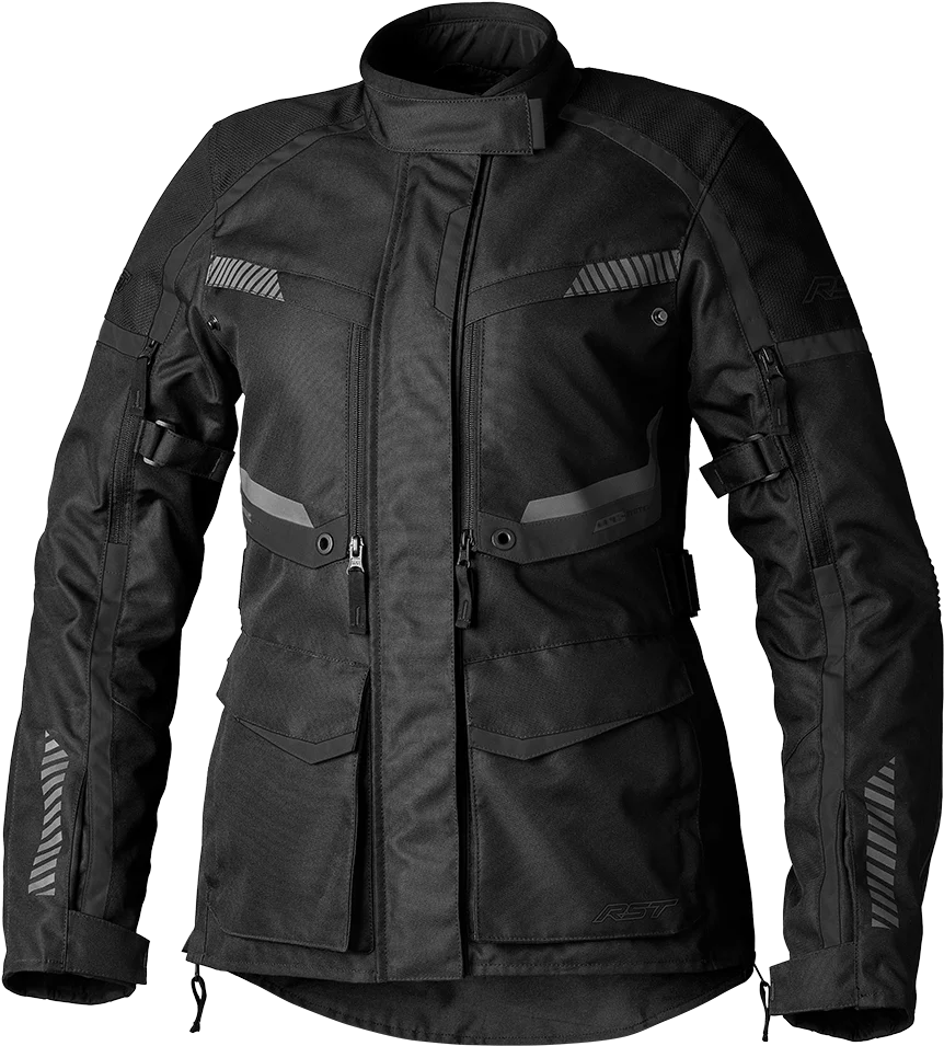 RST Ladies Maverick Evo Ce Jacket Black/Black Textile Md 556-3227012