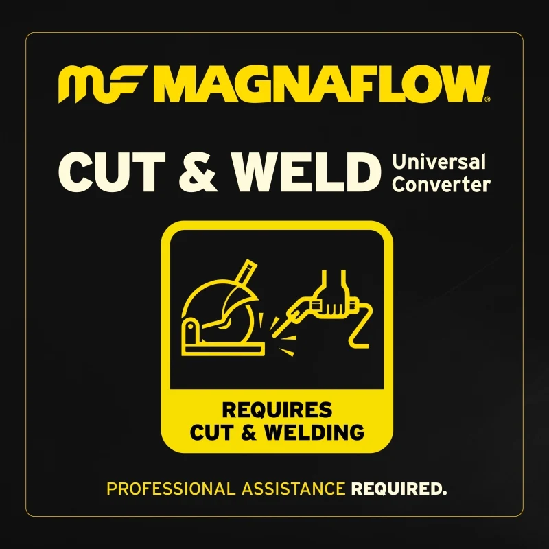 MagnaFlow Conv Univ 2.25 Single O2 FED - Image 15