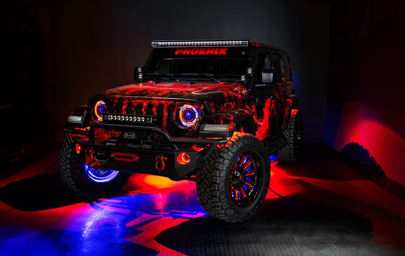 Oracle Oculus Bi-LED Projector Headlights for Jeep JL/Gladiator JT - w/ BC1 Controller - Image 21