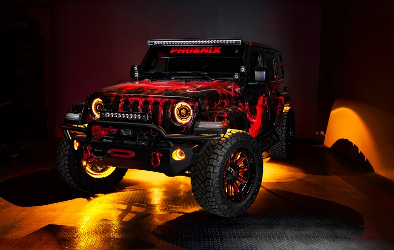Oracle Oculus Bi-LED Projector Headlights for Jeep JL/Gladiator JT - w/ BC1 Controller - Image 23