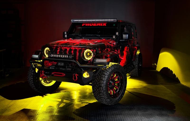Oracle Oculus Bi-LED Projector Headlights for Jeep JL/Gladiator JT - w/ BC1 Controller - Image 25