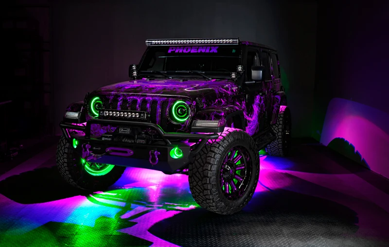 Oracle Oculus Bi-LED Projector Headlights for Jeep JL/Gladiator JT - w/ BC1 Controller - Image 29