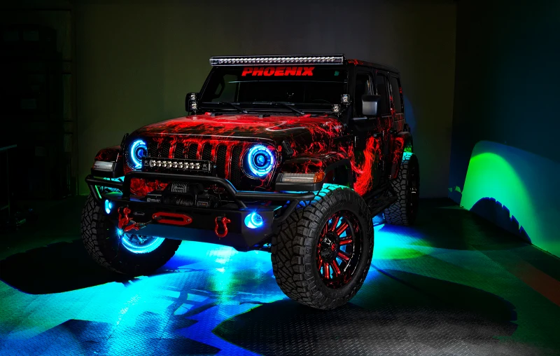 Oracle Oculus Bi-LED Projector Headlights for Jeep JL/Gladiator JT - w/ BC1 Controller - Image 34