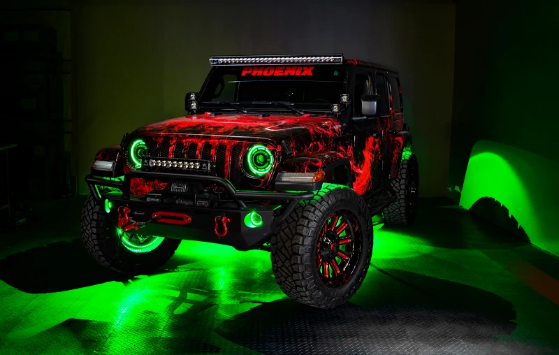 Oracle Oculus Bi-LED Projector Headlights for Jeep JL/Gladiator JT - w/ BC1 Controller - Image 47
