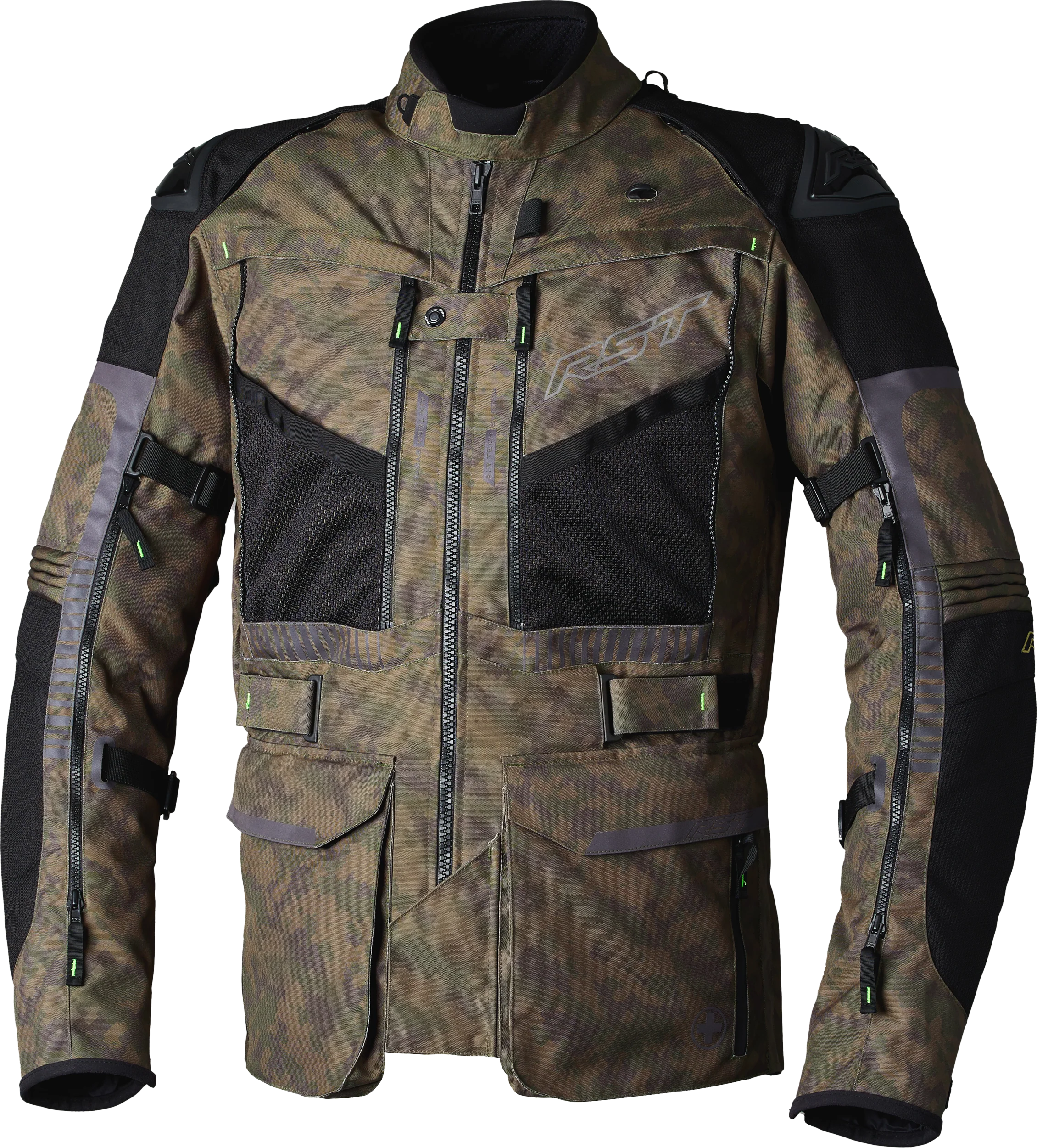 RST Pro Series Ranger Ce Jacket Digi Green Textile Lg 556-3236144