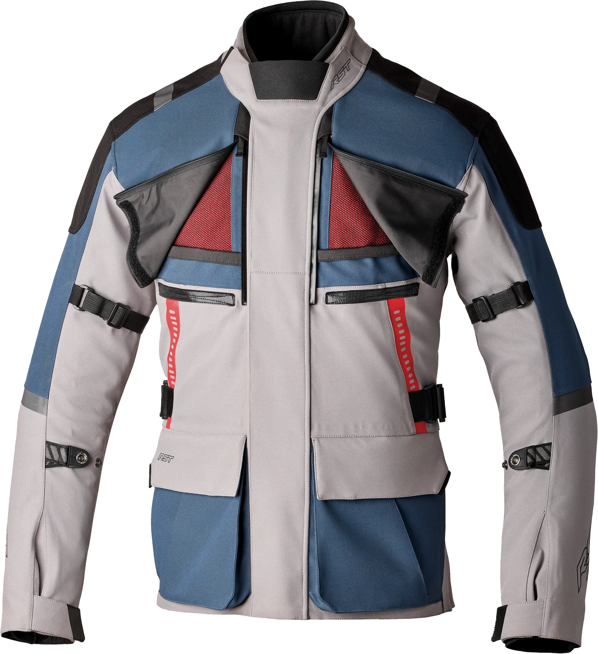 RST Ps Vulcan Ce Jacket Sil/Blu Textile Xl 556-3582146