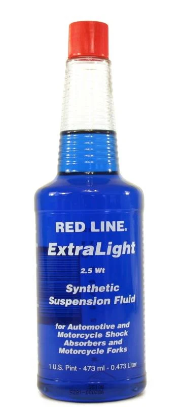 Red Line ExtraLight 2.5WT Suspension Fluid - 16oz. - Image 2
