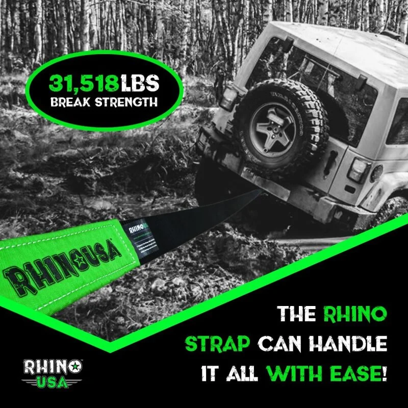 Rhino USA 20Ft Tow Strap/Hitch Combo - Image 3