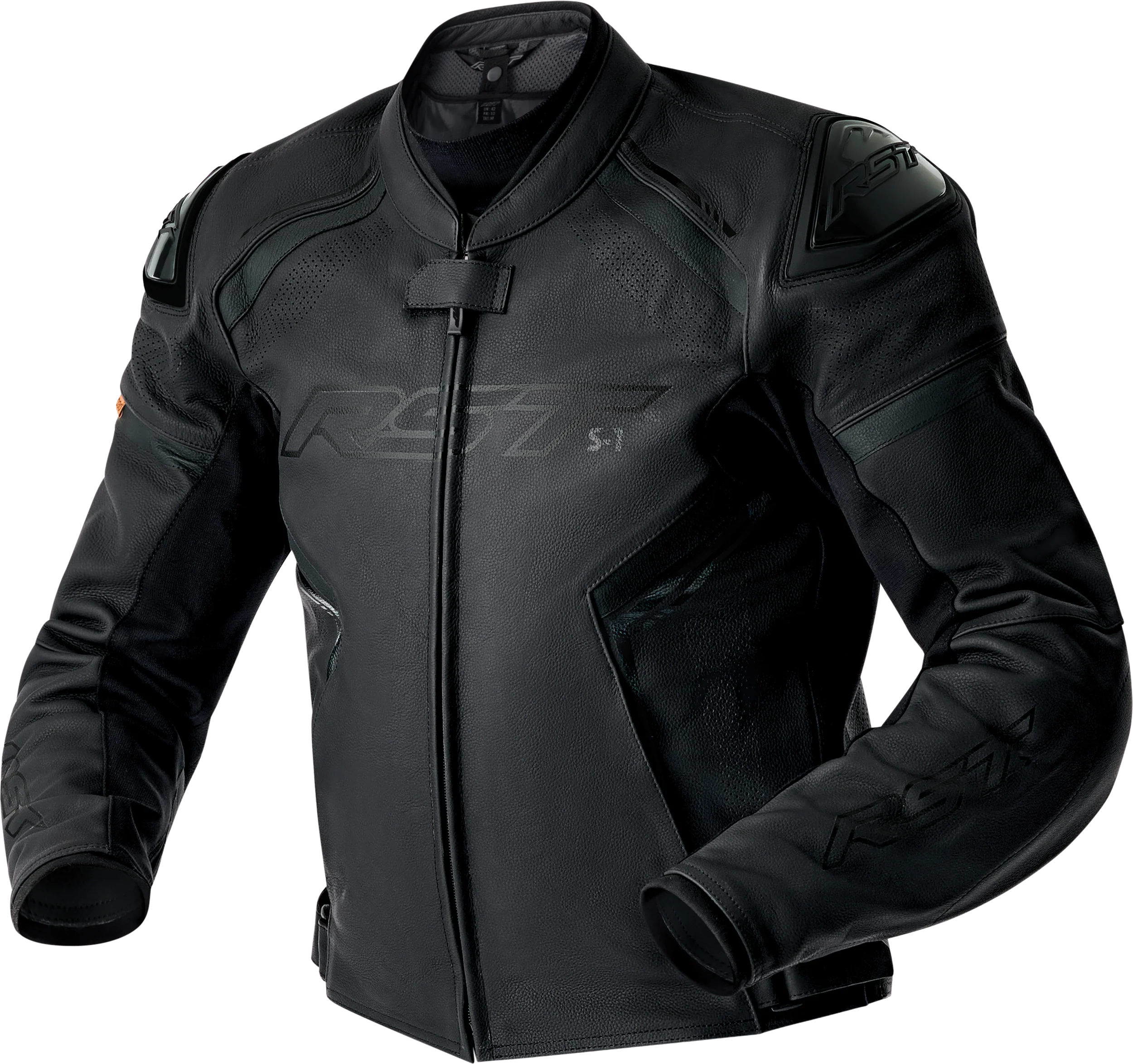 RST S1 D3o Leather Jacket Black 5x 556-3605054