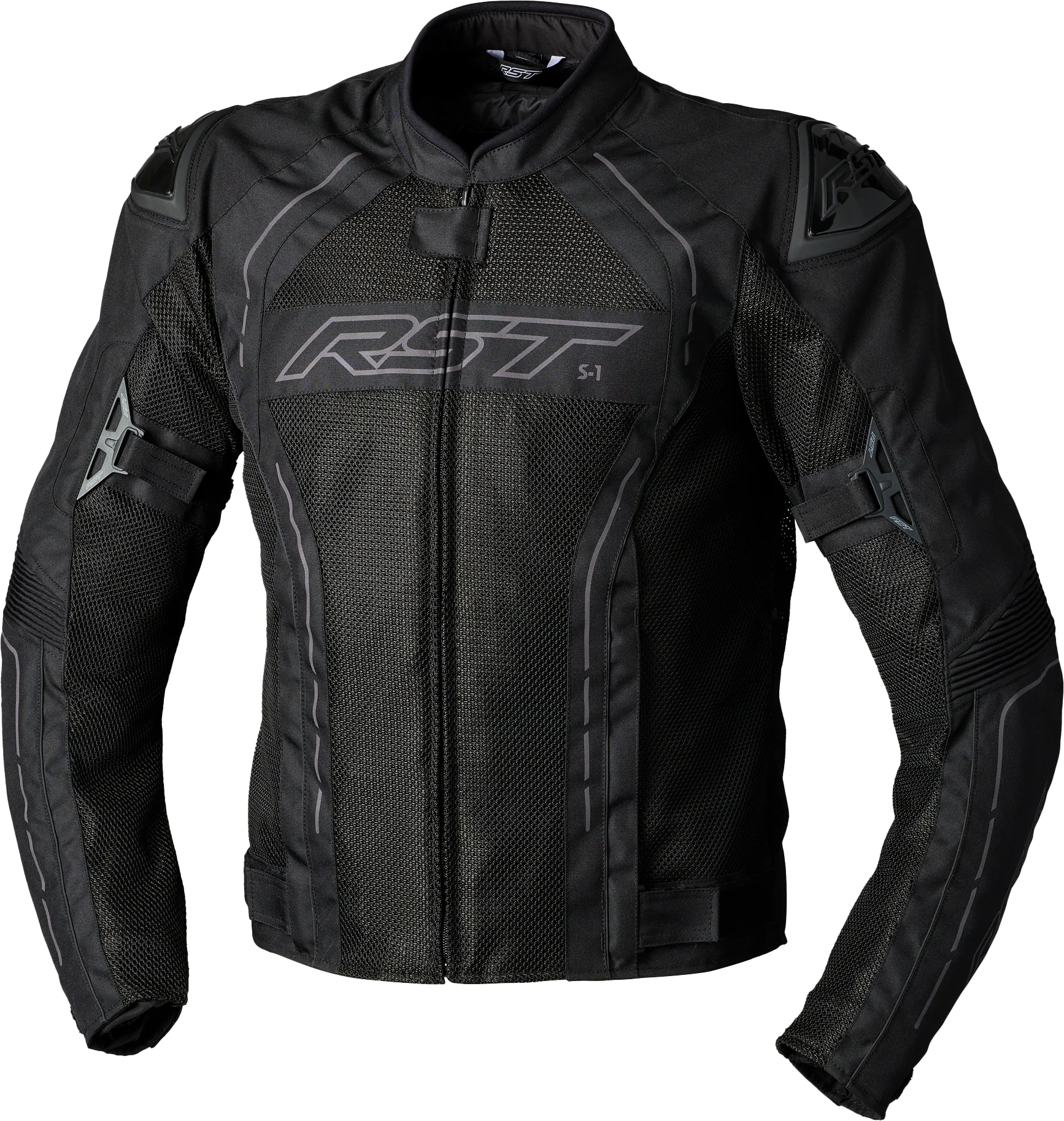 RST S1 Mesh Ce Jacket Black/Black  Textile Lg 556-3117044