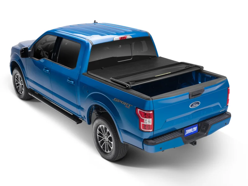 Tonno Pro 06-14 Honda Ridgeline 5ft Fleetside Tonno Fold Tri-Fold Tonneau Cover - Image 11
