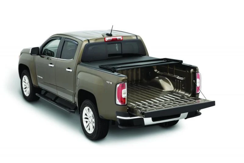 Tonno Pro 06-14 Honda Ridgeline 5ft Fleetside Tonno Fold Tri-Fold Tonneau Cover - Image 8