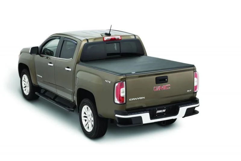 Tonno Pro 06-14 Honda Ridgeline 5ft Fleetside Tonno Fold Tri-Fold Tonneau Cover - Image 9