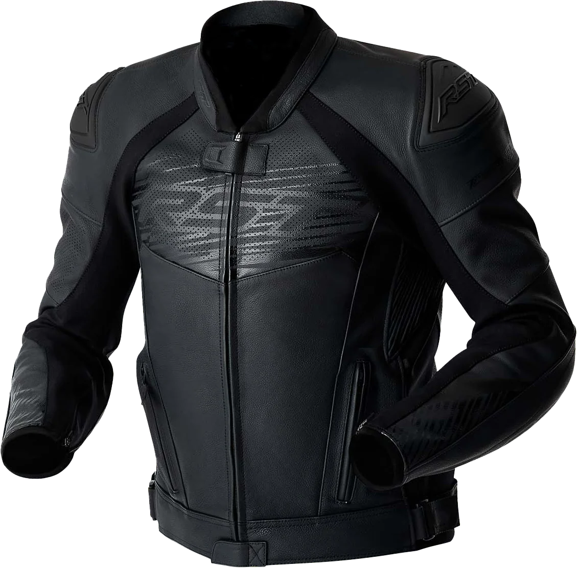 IN STOCK RST Tractech Evo D3o Jacket Black Leather Lg 556-3635044