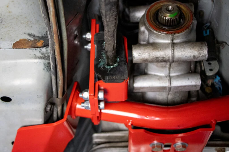 UMI Performance 82-92 GM F-Body Torque Arm Relocation Kit - 4L60E - Red - Image 3