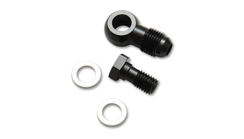 Vibrant -3AN Male Banjo Fitting 10mm x 1.5 Metric Aluminum + 2 Washers - Image 4