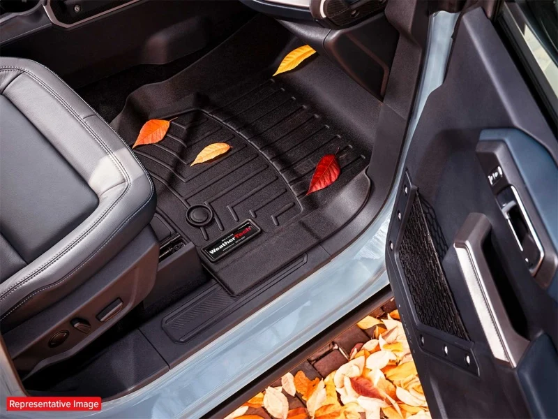 WeatherTech 07+ Mini Convertible Front FloorLiner - Black - Image 9