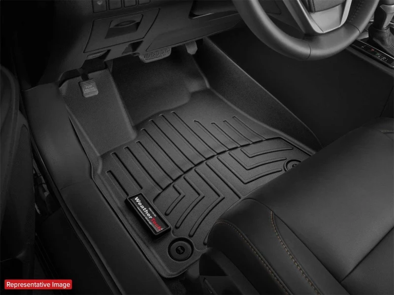 WeatherTech 12-13 Dodge Ram Front FloorLiner - Black - Image 11