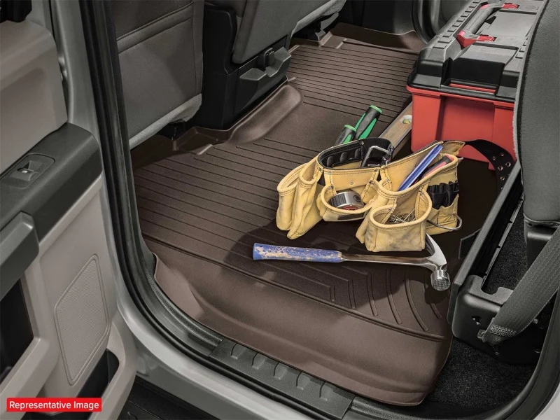 WeatherTech 12-13 Dodge Ram Front FloorLiner - Black - Image 15