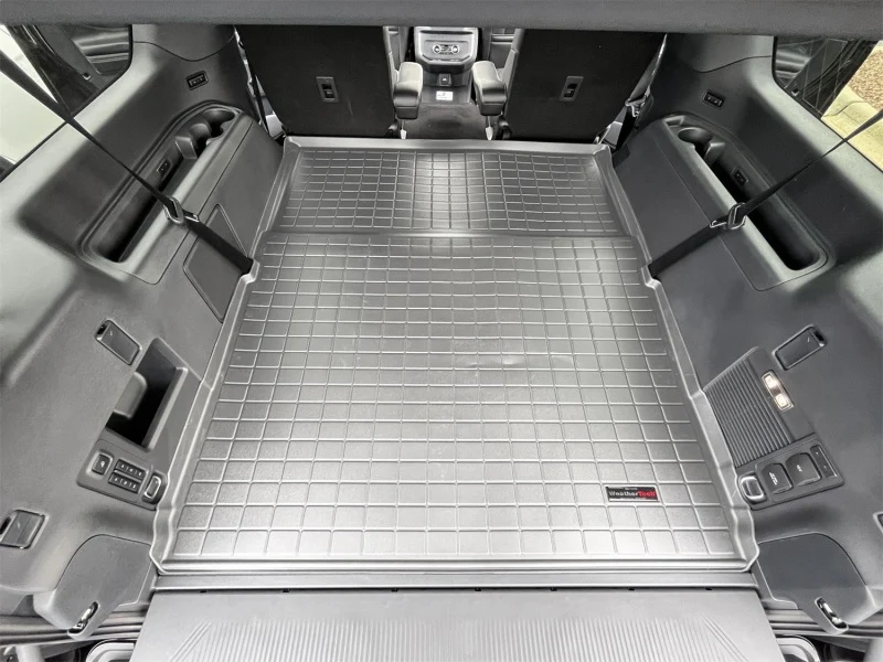 WeatherTech 25-26 Ford Expedition Max Trunk Cargo Liners - Grey - Image 2